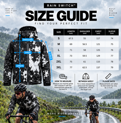 RainSwitch™ Water-Reactive Jacket